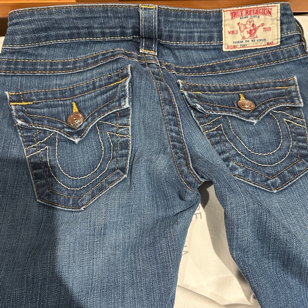 True Religion Women's Denim Jeans with Stitch Detail
